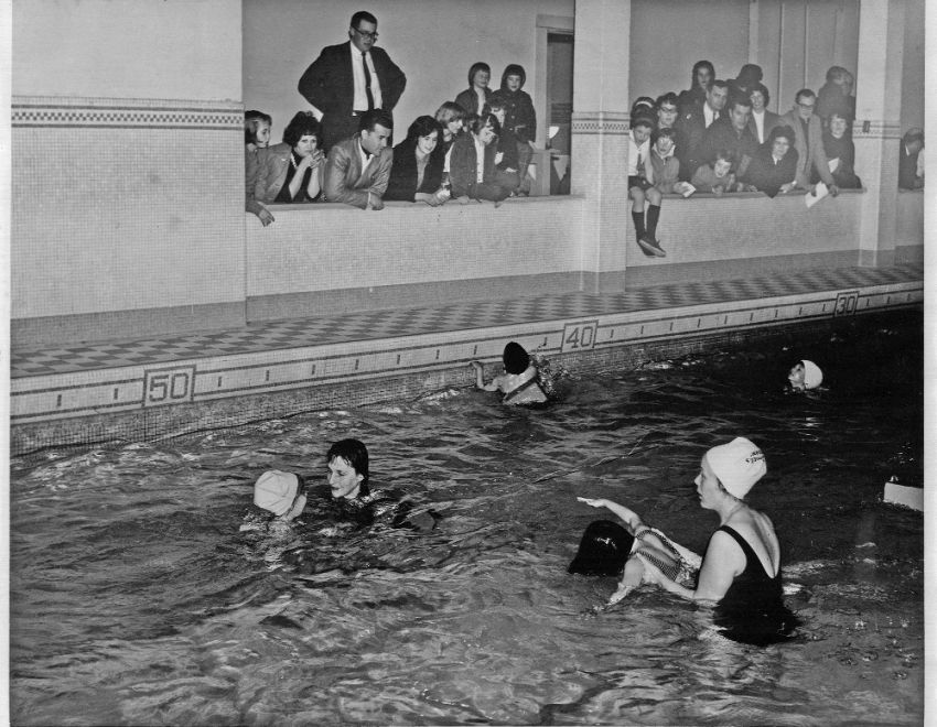 YWCA pool 1964