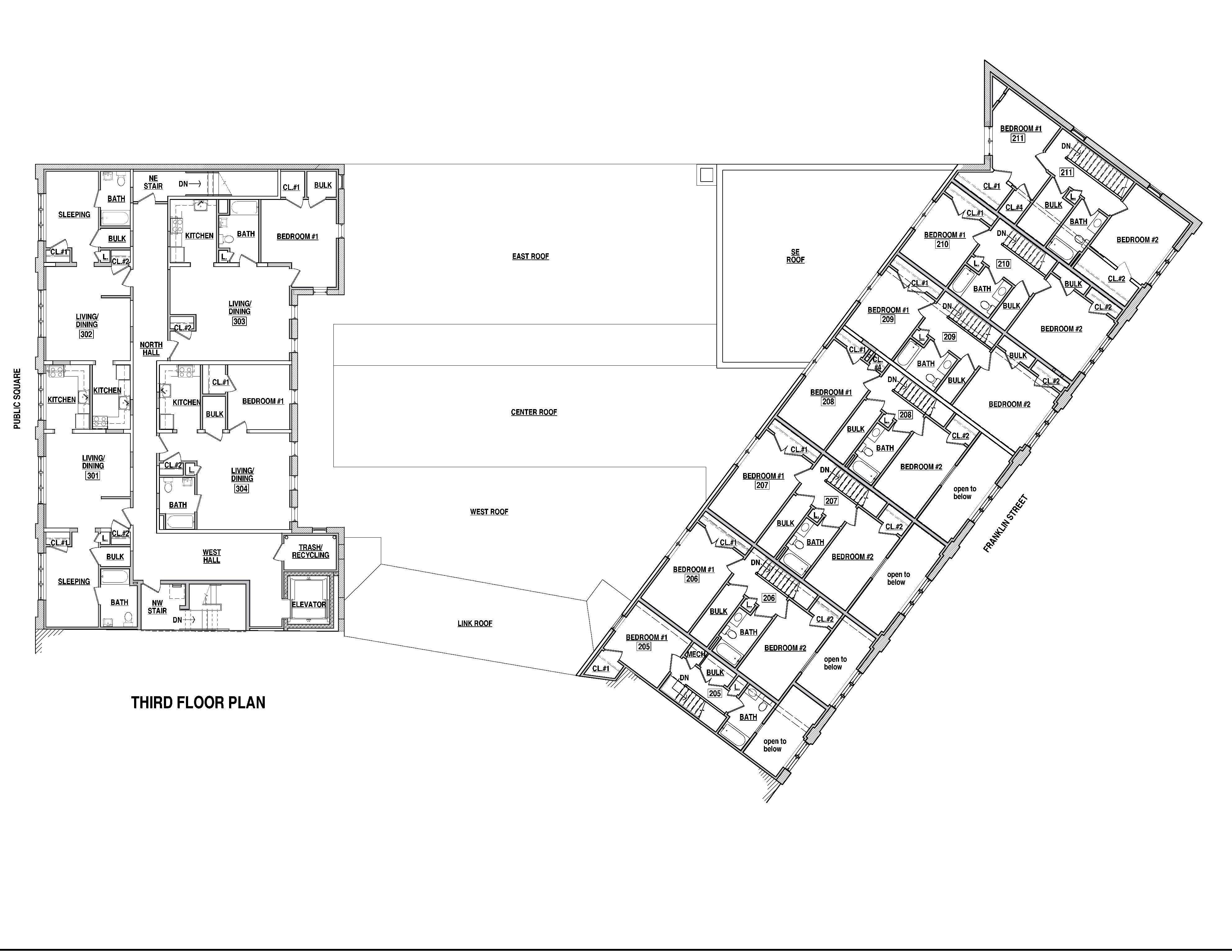 Franklin 3 Bedroom Floorplan